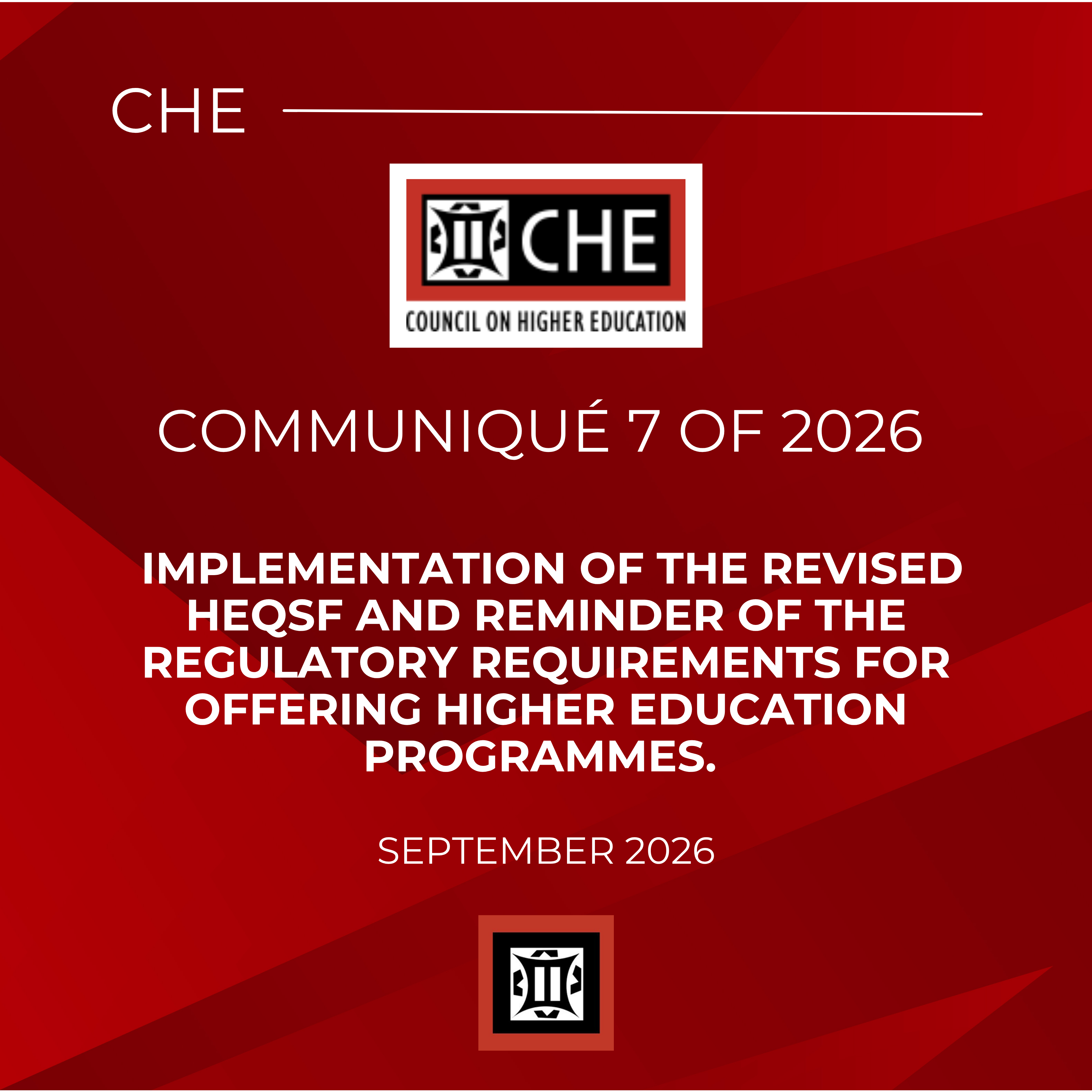 Find our latest Communique, click on the following link to access and download: 